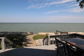 The view you'll wake up to each morning and watch the sun set every night!