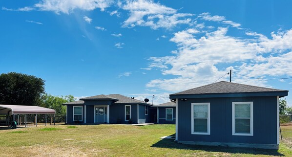 # Casitas (Houses) with private access to each. 