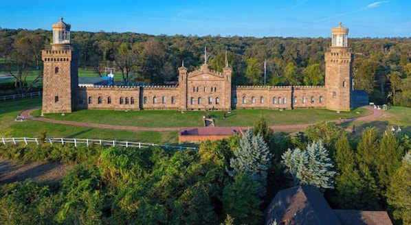 National Landmark Historic Twin Lights 