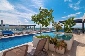 Rooftop pool