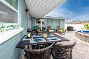 Outdoor dining