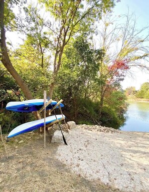 Kayaks for the guests