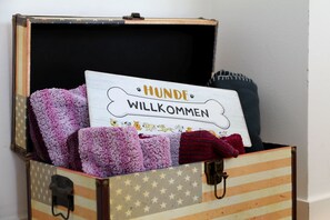 Ferienhaus mit 52qm, 1 Schlafzimmer, 2 Terrassen, max. 2 Personen-Ferienhaus Dackelglück