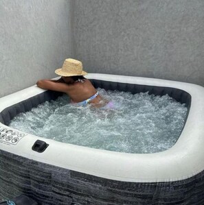 Bubbelpool utomhus