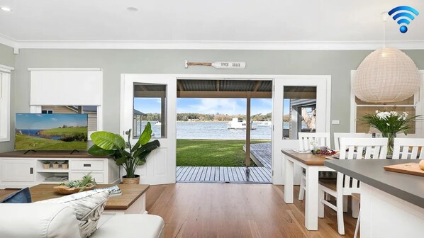 View from living area