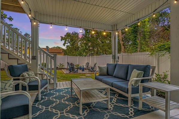 Back Patio Seating