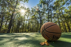 Outdoor Recreation: Shoot some hoops surrounded by nature’s beauty and sunshine!