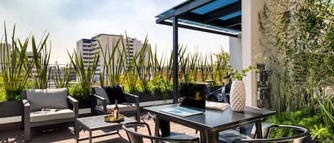 Rooftop terrace