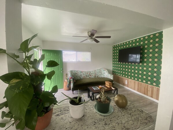 Step into an indoor garden themed home “Little Green Garden”