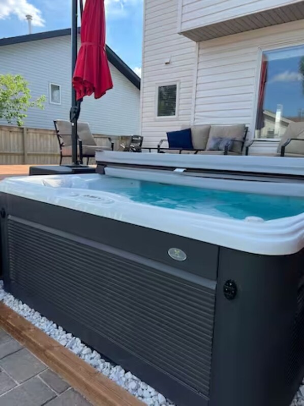 Bubbelpool utomhus