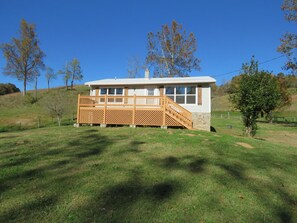 Large yard for you and your furry friends
