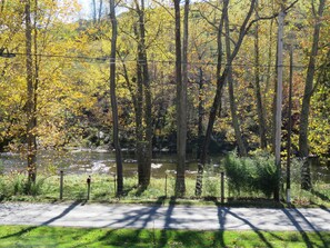 Private access to river and picnic table