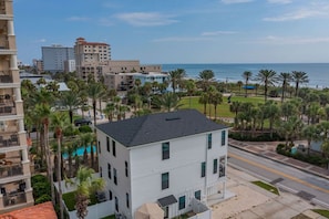 Directly across the street from the beach and Oceanfront Park