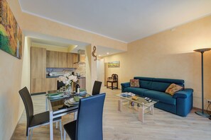 Living and dining room