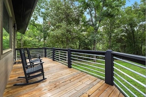 Take in the serene views for one of our 4 patio spaces!