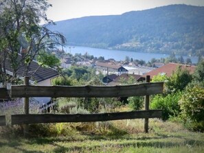 Blick von der Unterkunft