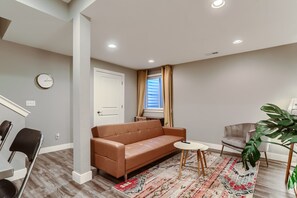 Living Room with Futon Couch