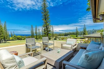 Luxurious Kapalua Golf Villa: Stunning 2BR/2BA Retreat with Ocean & Golf Views