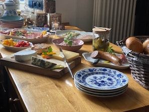 Repas de petit déjeuner