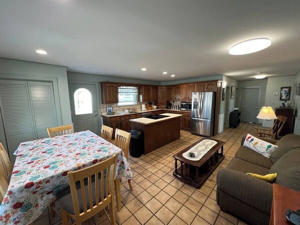 Kitchen + Dining Area