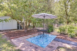 Exterior | Private Patio | Outdoor Dining
