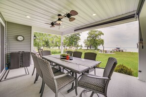 Covered Patio | 2-Story House | In-Unit Laundry