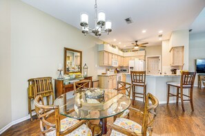 Dining Room | Fully Equipped Kitchen | Backyard Oasis