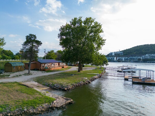 House view from the water