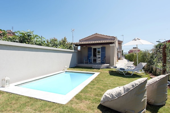 Enchanting Corfu Retreat | 1 Bedroom | Villa Angelina | Serene Pool |  Agios Georgios South