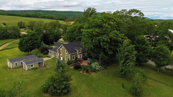 Farmhouse at the Foot of the Mountain