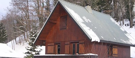 Gîte en hiver