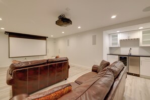 Home Theater | Projector | Wet Bar | Wine Cooler | Free WiFi