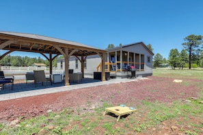 Home Exterior | Scenic Mountain Views | 1-Acre Property