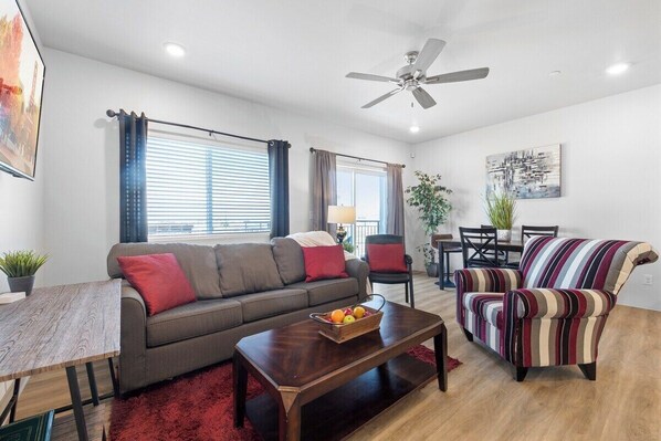 Relax and unwind in the heart of comfort.