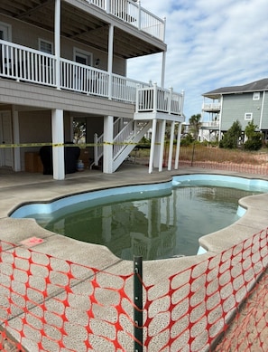 New Pool being added, will be done end of May
