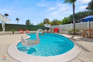 Make a splash - the pool is open all year!