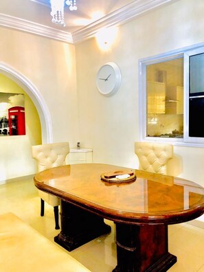 Dinning area of Apartment.