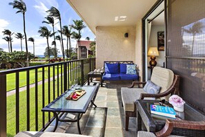 Enjoy the sun on your private lanai
