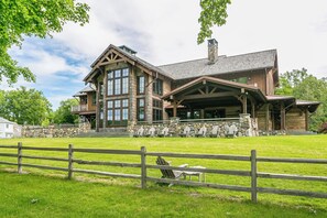 view from the lake