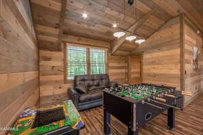 Peaceful Living's game room