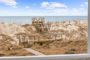 Private Boardwalk to Beach