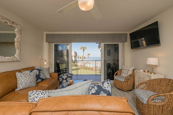 Gorgeous ocean views from the living room!