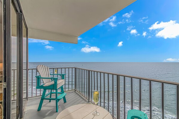 Oceanfront Balcony Views