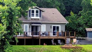 Front view of the house.