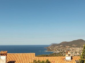 Vista para a praia ou o mar