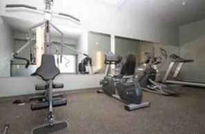 Gym in the building 