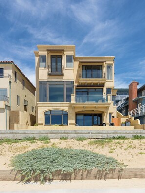 View of home from the Strand