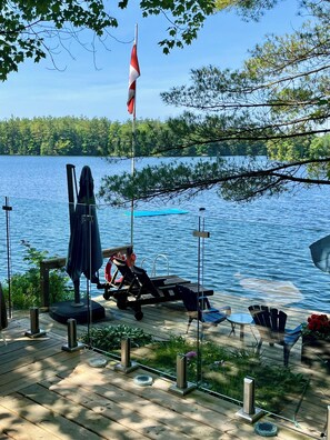 View from the deck