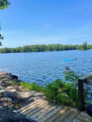 Great lake for fishing, swimming and kayaking. 