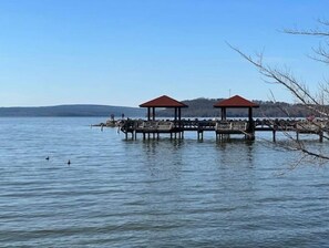 Lake Dardanelle a short drive away